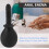 Silicone Spherical Enema Bulb Kit - Portable, Large, 148g 8