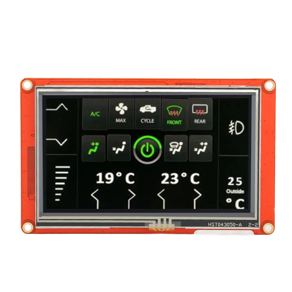 4.3 Inch Tft Lcd Display 480X272 Touch Screen 128Mb 512Kb Ram 9411372674279