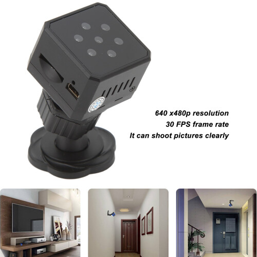 480P Mini Action Camera, Infrared Night Vision, 97g 2