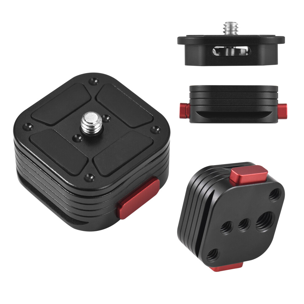 Universal Aluminum Quick Release Plate For Dslr & Mirrorless Cameras 1/4" Screw 8401372674776