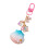 Shell Keychain Creative Keyring Car Key Rings-Pink  shell 1