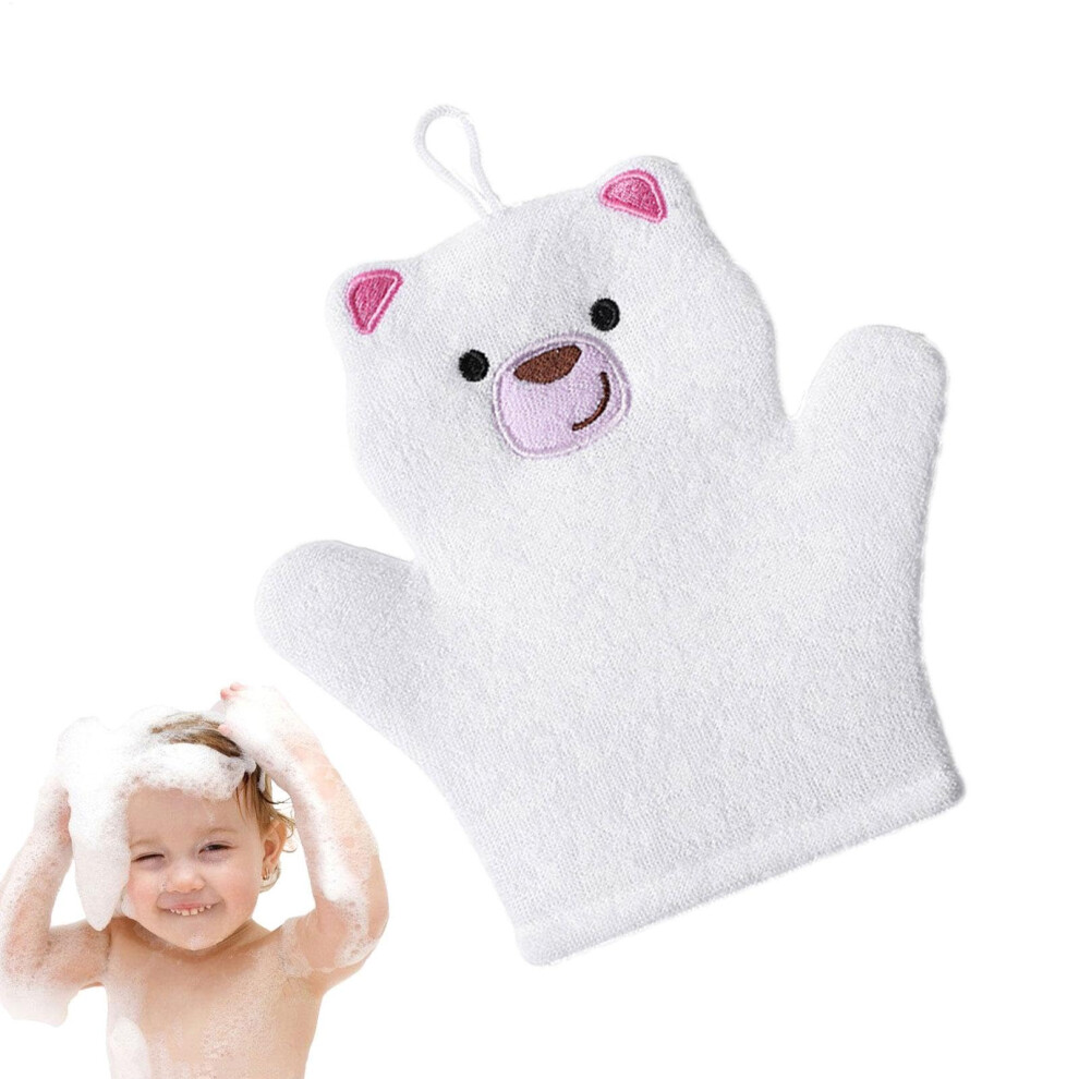 Kids Bath Mitt  Cute Animal Toddler Bath Mit for Early Stage Development