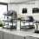 (Three-layer) A Large Three-Tier Kitchen Storage Rack - Efficient Drainage, Equipped with a Utensil Holder, Cutting Board Rack, And 3