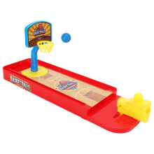 Tabletop Basketball Hoop Toy Mini Finger Shooting Sport Game Indoor Arcade Activity Wear Resistant Spring Loaded Launcher Plastic Fun for Office Kids