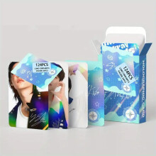 124pcs K-POP SKZ Cards - Suitable for KARMA Collection Series (Includes 64pcs Stickers, 60pcs Photo Cards) Suitable for