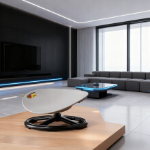 (Gray) Rotating Sensory Chair | Heavy-Duty, Multi-Scenario Use for Relaxation, Fitness, and Office | Red and Orange