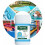 Crystal Clear Pool Water Tablets, Slow Dissolving For Consistent Chlorination And Deposit Prevention, Eco-Friendly Solution For Portable, Inflatable, 4