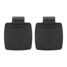 Fodstøtte reservedele til kørestol, nem installation Skridsikker overflade Robust nylonmateriale Ergonomisk design Let og bærbar Universal