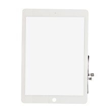 Stabiele touchscreenvervanging voor iPad met wrijvingsarm oppervlak en professionele gereedschapskit voor doe-het-zelf reparaties (wit)