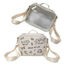 Joli sac à bandoulière chats Ita sac à dos sac d'école-Blanc