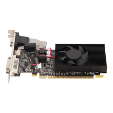 Scheda grafica GT730 da 2GB GDDR3 a 64 bit con DVI VGA HDMI con ventola di raffreddamento