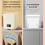 ABS 7L Fully Automatic Washer 30x27x27 cm White 7