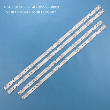 4 PCS/Set LED-Hintergrundbeleuchtungsstreifen für THOMSON 55UD6306 55UD6406X1 55UD6406 55DP600 TCL 55S423 55S421 GIC55LB112 3030F2.1D GIC55LB111