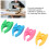 20 Pack Bobbin Holders 4 Color Silicone Clamp for Sewing Embroidery Thread 7