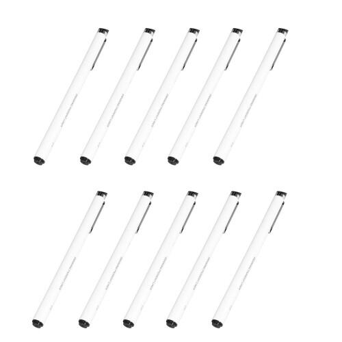 10 Stück Fineliner-Stifte, schwarze Tinte, 1