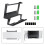 Metal Power Bracket Space Saving Holder for Star Link Gen 3 Router Easy Installation Wall/Table Mount Enhancing Coverage 7