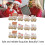 Small Train Christmas Decorations Set – Mini White Holiday Decor 20cm 5