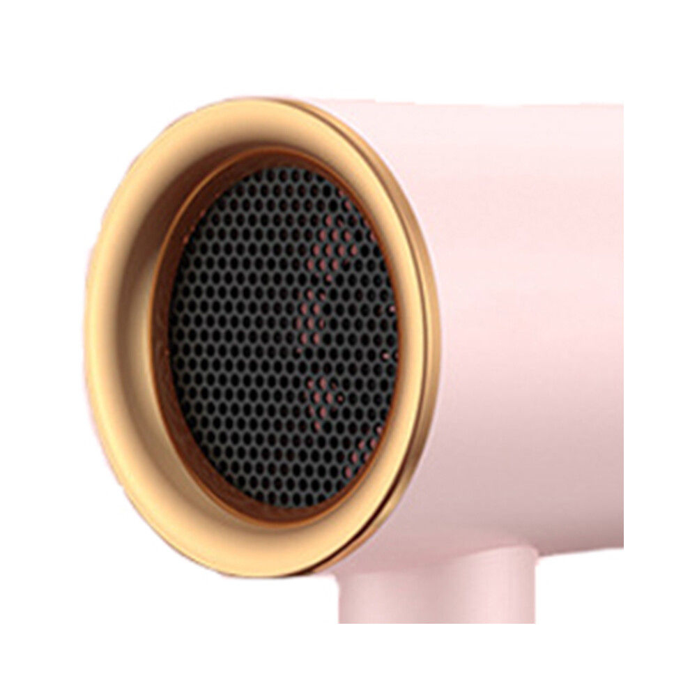 Mute 360 Rotatable Nozzle Hair Dryer 800W, Rose, Portable