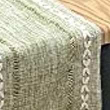 Elegante Baumwoll-Leinen-Retro-Tischläufer 33x183cm mit Fransen