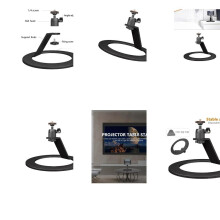 Projector Stand Tabletop Projector Holder with 1/4Inch Screw for Cameras and Phones Secure Stability