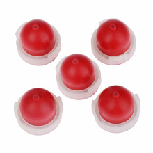 5 Stück perforierter roter Vergaser, Grundierung, Glühbirnentrimmer, Motor, Rasenmäherzubehör, Garten, Stromgeräte, Ersatzteile