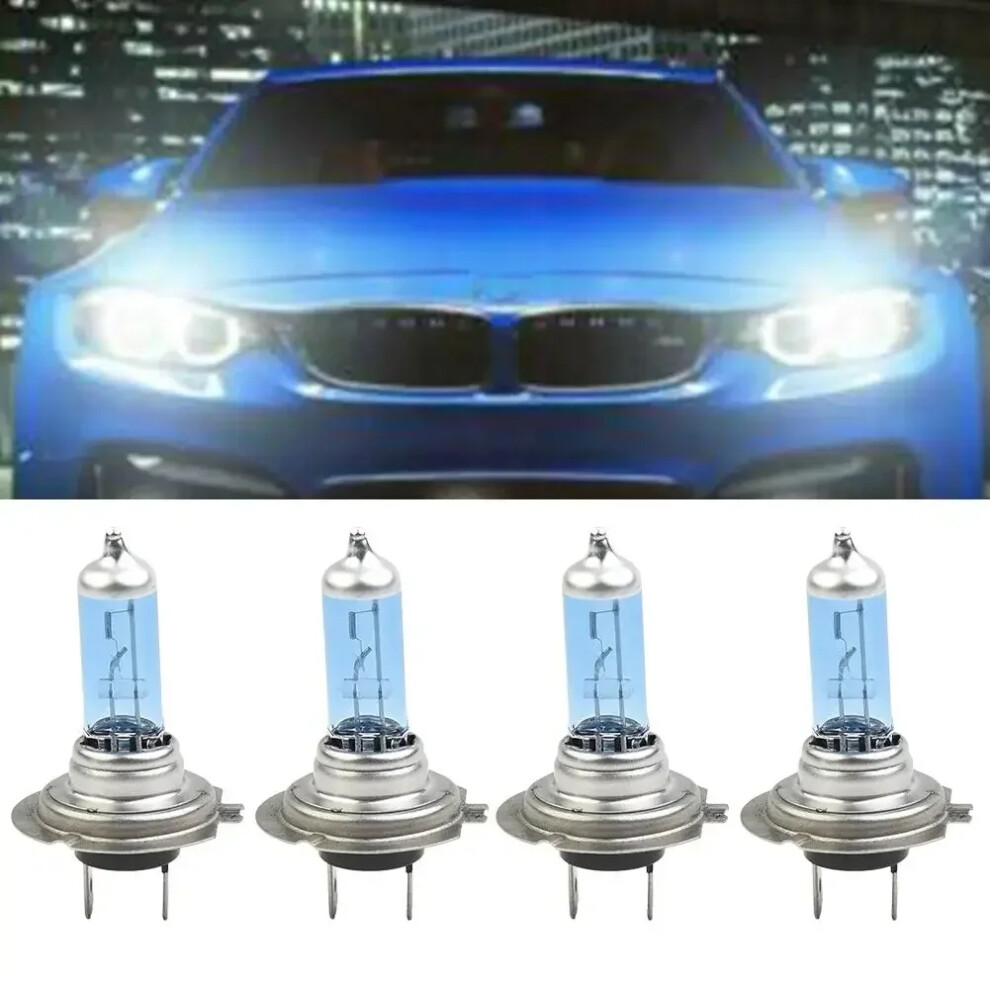 4Pcs H7 Car Headlight 100W 6000K Xenon Hid Super Bright Fog Halogen Bulb Daytime Running Lamp 6935161552843