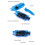 Eco-Friendly Bike Chain Scrubber Kit with Durable ABS Material 2