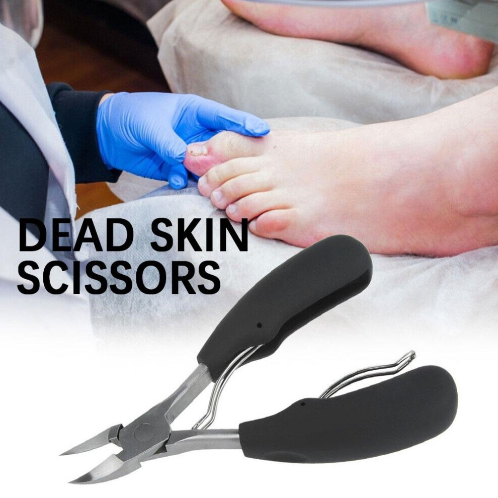 Dead Skin Clipper Stainless Steel Nail Skin Care Eagle Beak Pliers Nail Grooves Barbs Keratin Nail Clippers With Antislip Handle