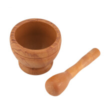 Spice Grinding Tool For Kitchen And Herbal Use, Easy To Carry Compact Mortar Set With Durable Construction For Crushing Garlic Herbs And Pills Using