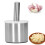 Dual Structure Design Mortar Pestle, Stainless Steel Heavy Duty Grinder for Practical Kitchen Tasks 3