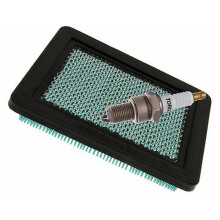 Luftfilter- und Zündkerzen-Kits passen für HONDA GC160 GCV135 GCV160 GCV190 Motor 17211-ZL8-000 BPR6ES Rasenmäher Zubehör
