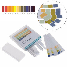 100x PH-Teststreifen Test For Papier -14 PH Wert Indikator Indikator Streifen TOP For Fish Tank Garden Pools
