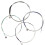 Viola Strings 4pcs Set Rust-Proof Steel Core Nickel-Plated Ends 6