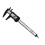 Black Digital Caliper 150mm with LCD Display, Easy Reading 1