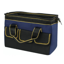 Sac à outils en toile Oxford robuste 31x17x23 cm pour électricien