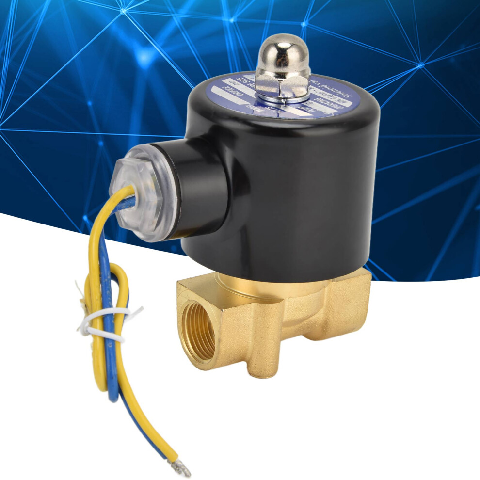 2Wâ040Â10 G3/8 In Brass Dc24v Electric Solenoid Valve For Water Air & Oil 7891377174974