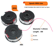 Spule und Linie für Flymo Multi Trim 250 DX, Multi Trim 250 Plus Twin, Multi Trim 300 DX, Multi Trim 300 DX DBL Auto, Power Trim