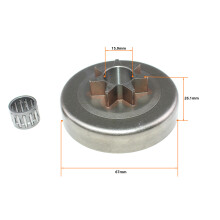 .325 7T clutchtrommelkjede for Husqvarna 40 45 49 Jonsered 420 425 435 2041 2045 2050 Partner 400 410 450 460 490