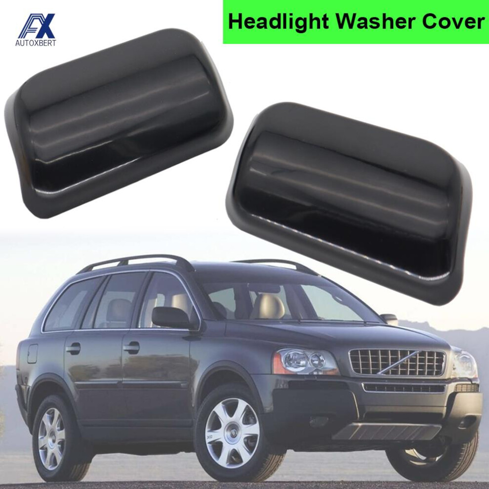 For Volvo Xc90 2002 2003 2004 2005 2006 Oe# 30698208 30698209 Car Headlamp Headlight Water Washer Spray Nozzle Cap Cover 6935161541076