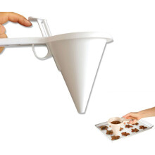 Adjustable Pastry Kitchen Funnel Baking Tools, Icing, Candy, Cream Batter Dispenser for Chocolate, Cookies, Cupcakes, Pancakes