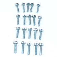 20 PKS T27 M5x16mm Verzahnungsschraube für Stihl Oleo-Mac Dolmar Makita Kettensäge Bürstenschneider Kantenschneider Scheibenschneider Heckentrimmer