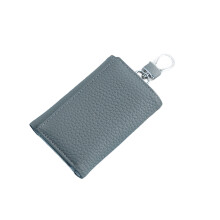 Compacte sleutelportemonnee PU-lederen portemonnee Casual-Blauw