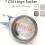Adjustable Shower Head Holder with Strong Suction Cup,No Tools/Drill Installation,Heavy-Duty Suction,Adjustable Arm for Bathroom 5