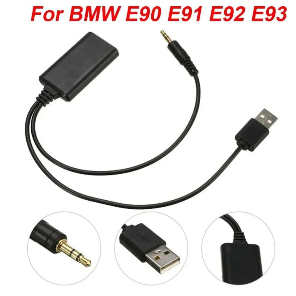 1Pcs Car Bluetooth Radio Cable Adapter Accessories Car Aux Bluetooth Music Audio Receiver For Bmw E90 E91 E92 E93 6935161537680