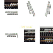 K32C 15Pcs PBT OEM Height Mahjong Keycap Dye Sublimation Keypad Keycap for Mechanical Keyboard for Key Caps