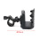 Black ABS Motorcycle Handlebar Drink Bottle Cup Holder Stand 1