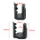Black ABS Motorcycle Handlebar Drink Bottle Cup Holder Stand 6