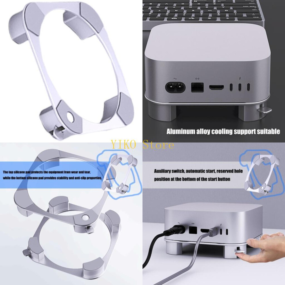 K32c Aluminum Computer Stand Heat Dissipation Elevated Design For Minim4 Computer 6935161533675