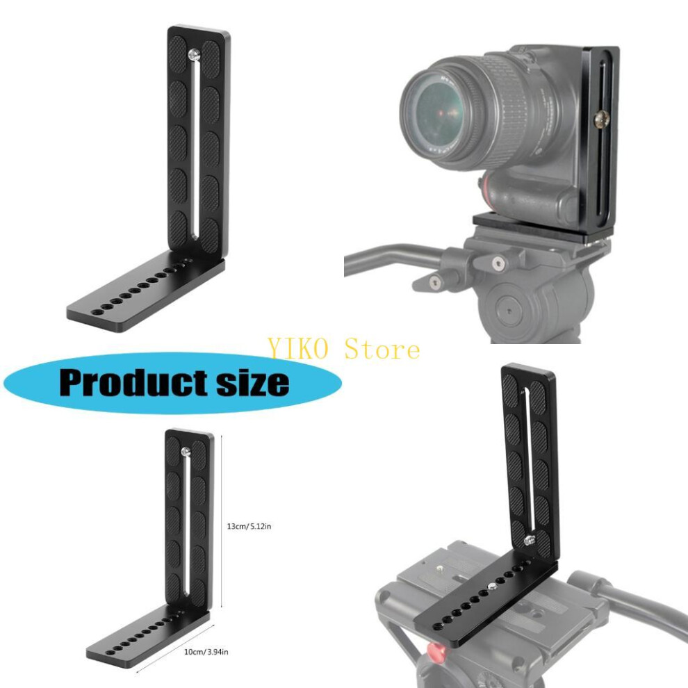 K32c Camera L Plate Quick Release System Hydraulic Ballhead Compatible 1/4 Screw Mount Adapter 6935161533637