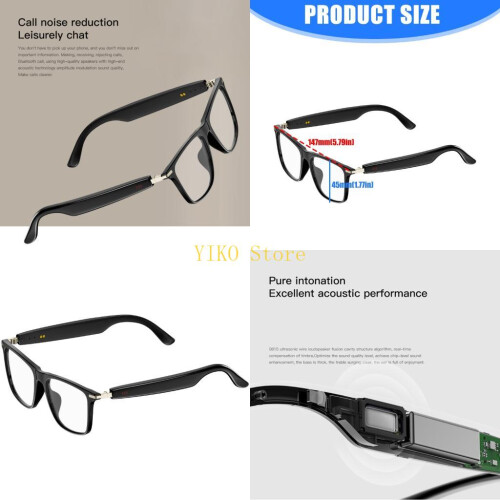 K32C AI Translator Glasses Support Multi Platform Audios Eyewear